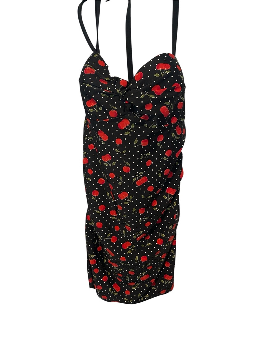 NEW TORRID SZ 2X  RETRO CHERRY PRINT SWIMSUIT SWIM DRESS